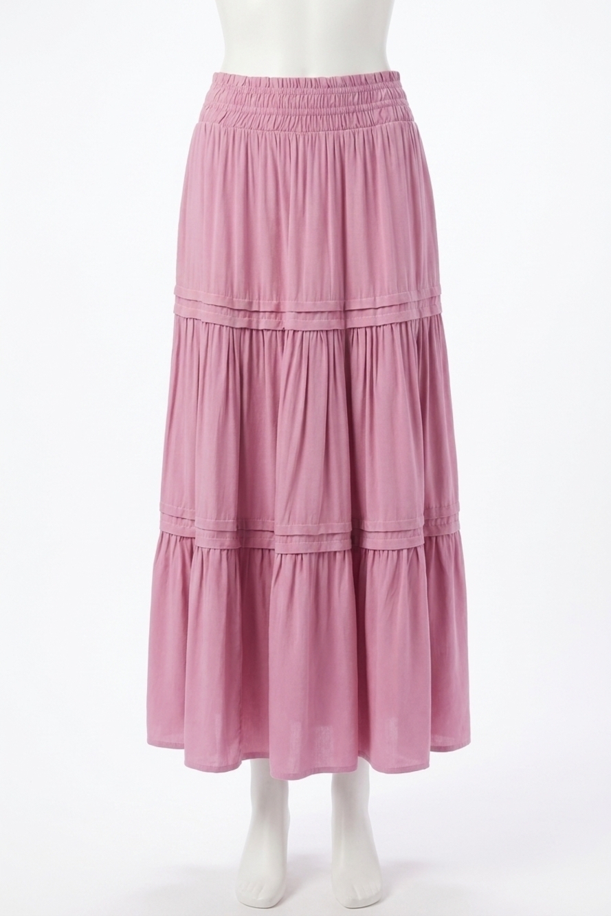NEW WISHLIST nora midi skirt in cyclamen